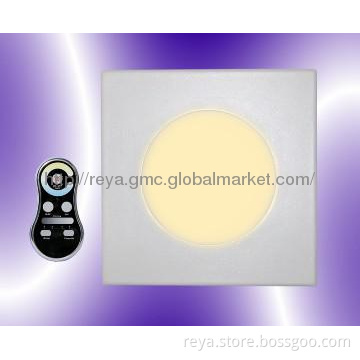 25x25cm Dimmable LED Panel Lights with RF controller